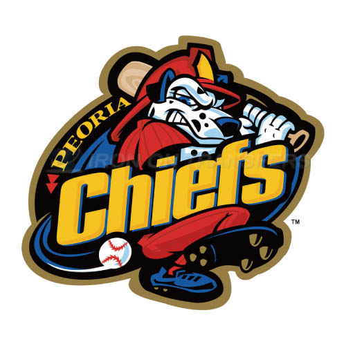 Peoria Chiefs Iron-on Stickers (Heat Transfers)NO.8120